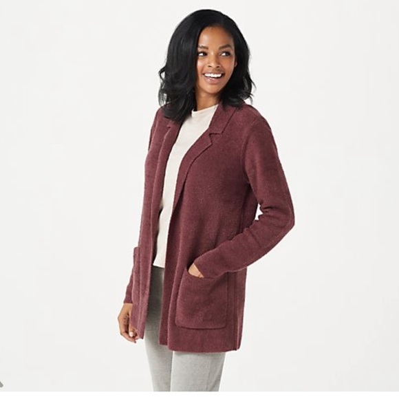 Barefoot Dreams Sweaters - ✅Barefoot Dreams CozyChic Lite color in Carbon Blazer Cardigan